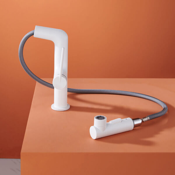 Pull-out mixer faucet for bathroom