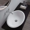 Bellissimo Solid Surface Sink Bathroom Oval Basin.jpg 800x800
