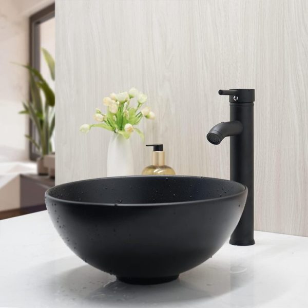 Black Oval Round Ceramic Hand Wash Basin Direct Hot Selling Small Size Washing Hand Sinks
