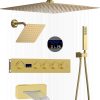 Brass Thermostatic Shower System in Brushed Gold.jpg 800x800