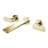 Brush Golden Finished Solid Brass Wall Mounted