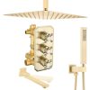 Brushed Gold Shower System 12 Inches Ceiling.jpg 800x800