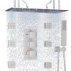 Brushed Nickel LED Ceiling Rainfall Faucet Set.jpg 800x800