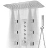 Brushed Nickel Rainfall Ceiling Shower Head Thermostatic.jpg 800x800