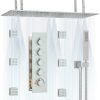 Brushed Nickel Rainfall Mist Luxury Shower System.jpg 800x800