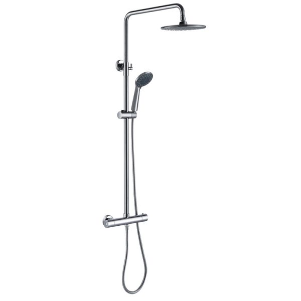 CE WRAS OEM ODM Hot and Cold Water Mixer Faucet Thermostatic Bathroom Ceiling Shower System Set