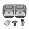 CUPC 32inch 18 Gauge Undermount 50 50