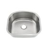CUPC Undermount Crescent Sink 18 Gauge T