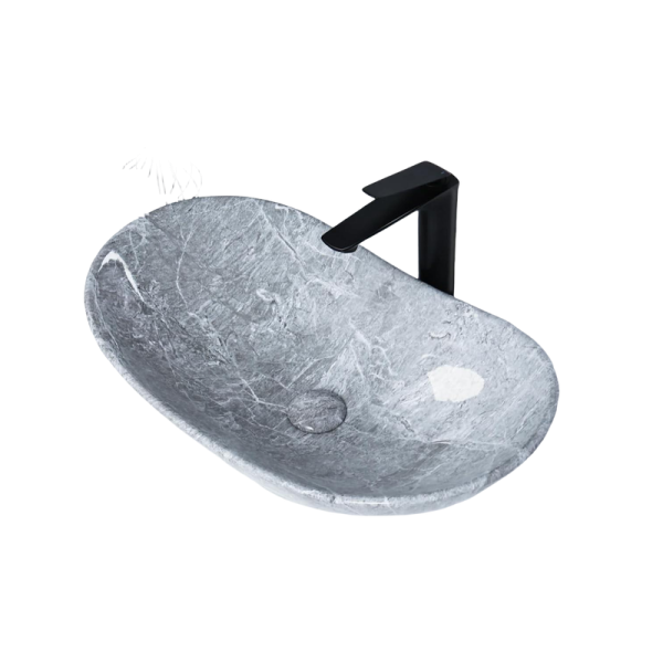 Ceramic Large Size Boat Shape Vessel Sink Porcelain Luxury Above Counter Wash Hand Basin