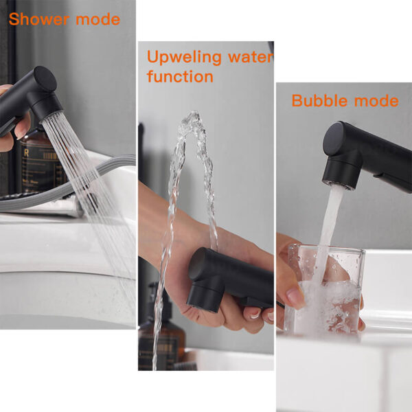 Solid Brass Single Handle WashHand Bathroom Faucet