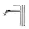 Chrome Brass Basin Faucet Deck Mounted Single