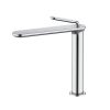 Chrome Brass Deck Mounted Single Hole Basin