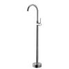 Chrome Finished Modern Design Solid Brass Single