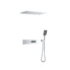 Chrome constant temperature concealed Shower System Concealed Shower Mixers Shower Faucet Set