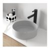 Customized Round Shape Bathroom Sinks Grey Black.jpg 800x800