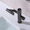 Digital Waterfall Deck Mounted Bathroom Basin Faucet