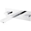 Double Handles Modern Design Long Spout Wall