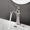 European Basin Mixer Faucet Brass Single Lever