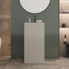 European Freestanding Square Solid Surface Bathroom Cement.jpg 800x800