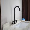 Factory Hot Sell Brass Matt Black Three
