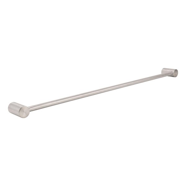 Factory Supply Washroom Bathroom Wall Mounted Stainless Steel Single Towel Bar Towel Holder Towel Rail