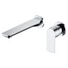 Factory Wholesale Chrome Finished Wall Mounted Solid