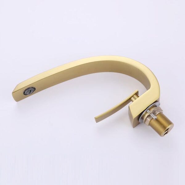 Faucet China Manufacturer Modern Style Single Handle Wholesale High Quality Brass Bathroom Basin Sinks Mixer Tap Faucet – Image 9