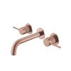Faucet Manufacturer Wall Mounted Three Hole Basin
