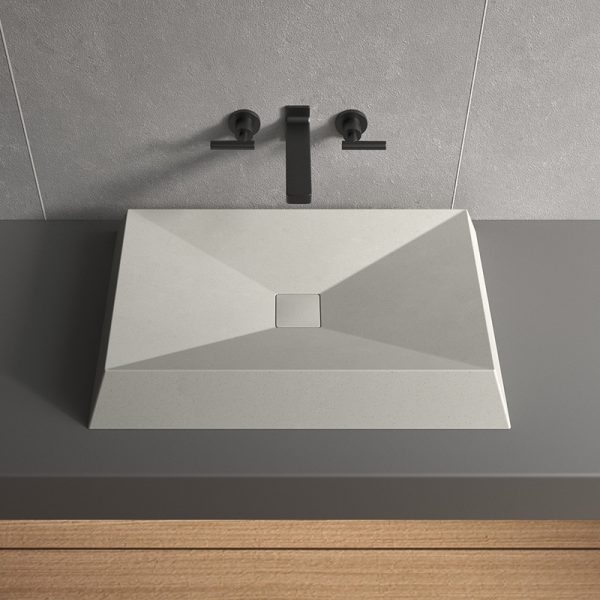 Good Quality Rectangular Environmental Menards Bathroom Sink for Bathroom