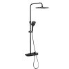 Gun Gray Digital Display Brass Thermostatic Shower.jpg 800x800