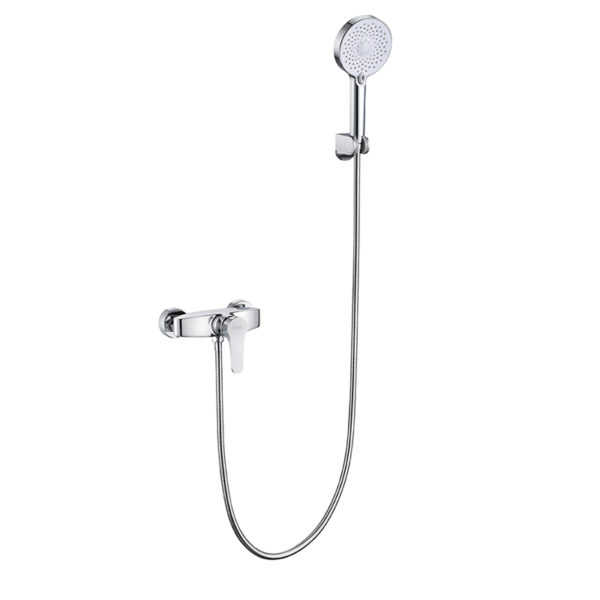 Ensemble de système de douche européen haut de gamme avec robinet de salle de bain et pomme de douche