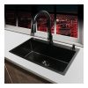 High Quality Black Nano Stainless Steel Single 2