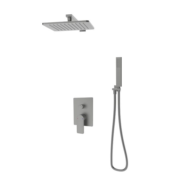 High Quality Brass Concealed Shower Set Rainfall Shower Set in Wall Bathroom Shower System SPA Experience for Hotel