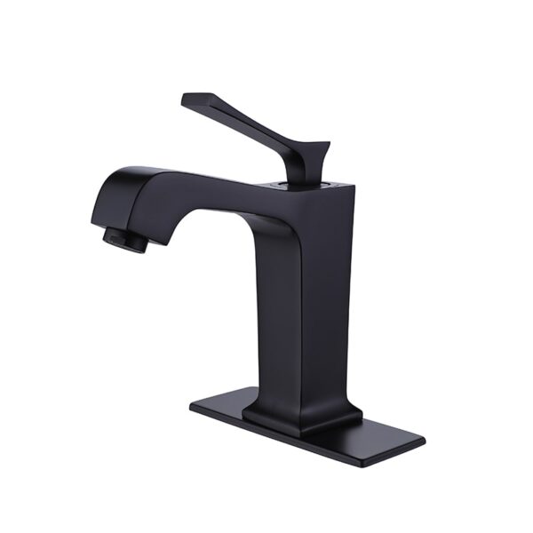 High Quality Sink Faucets Modern hot cold single handle brass bathroom mixer washbasin basin faucet 1