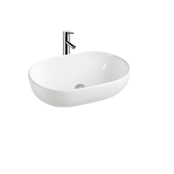 High Quality Wholesale  Popular Sanitary Ware Oval Ceramic Hair Wash Art Sink Basin