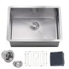 Hot Sale 25inch 18 Gauge Handmade Sink