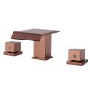 Hot Sale 3 Hole Waterfall Bathroom Basin
