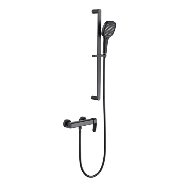 Hot Sale Bilik Mandi Brass Body Shower Cover Wall Mounted Bathtub Hot And Cold Mixer Rain Shower System