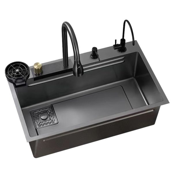 Hot Sale New Nano Anti-scratch Kitchen Sink Stainless Steel Handmade Kitchen Sink