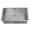 Hot Sale Single Bowl Satin Stainless Steel