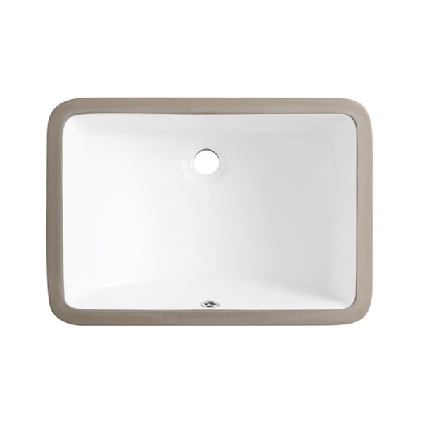 Hot Selling Ceramic Basin Lavabo Modern Rectangular Above-counter Wash Hand Sink