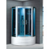 Salle de douche en verre trempé, cabine de douche sauna