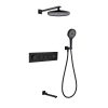 LUSA Wall Mounted Concealed Shower Set Grey.jpg 800x800