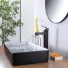 Long Neck Square Bathroom Faucet Waterfall Spout