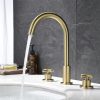 Luxurious CUPC 3 Hole Modern Style Brushed