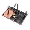 Luxury 304 Stainless Steel Single Bowl Kitchen 1