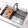 Luxury Modern Handmade Sink Kitchen 304 Stainless