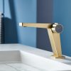 Luxury Wash Basin Faucet Gold Single Lever 1