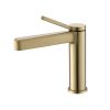 Luxury Wash Basin Faucet Gold Single Lever