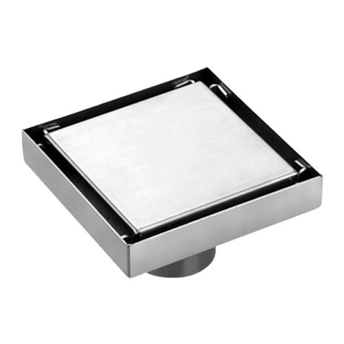 304 Stainless Steel square Water Shower Drain Black Floor Drain